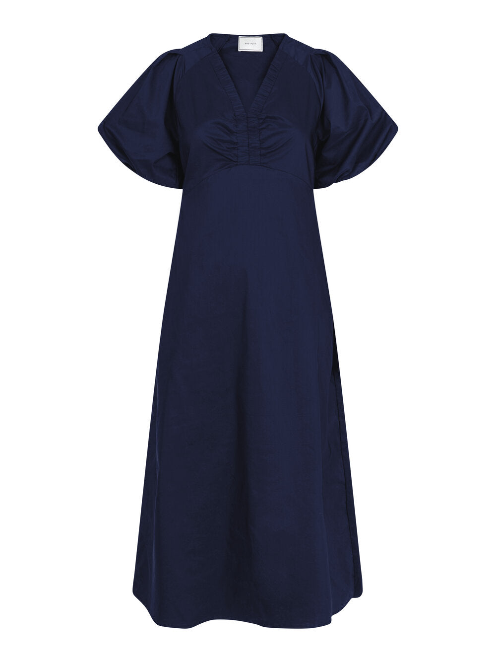 Illana Poplin kjole - Navy